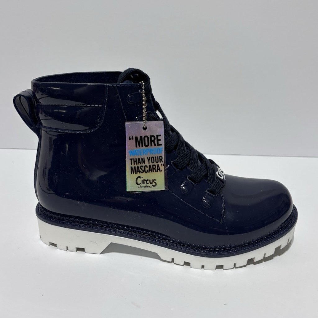 Circus By Sam Edelman Womens Kascade Navy Boots Size 8 M